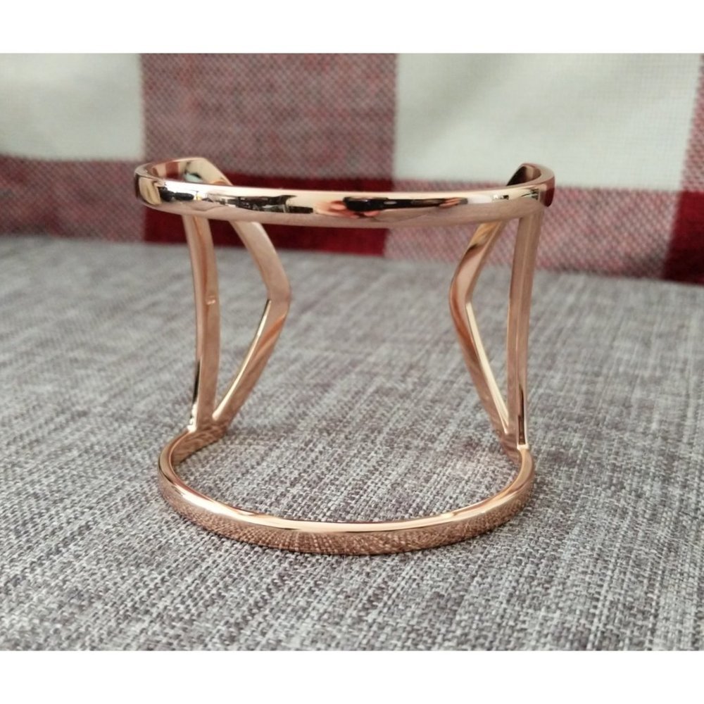 Jules Smith Jane Cuff Bracelet in Rose Gold - Picture 4 of 6